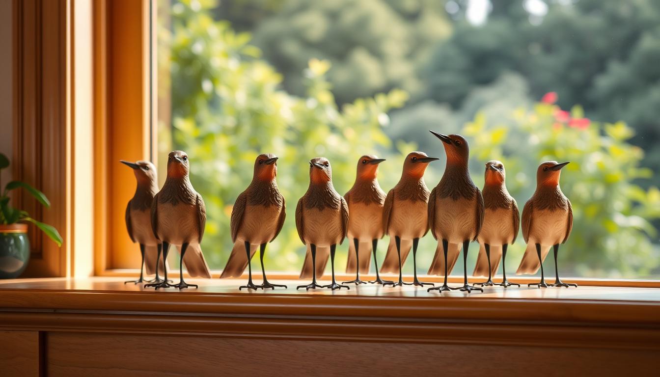 home interior bird figurines