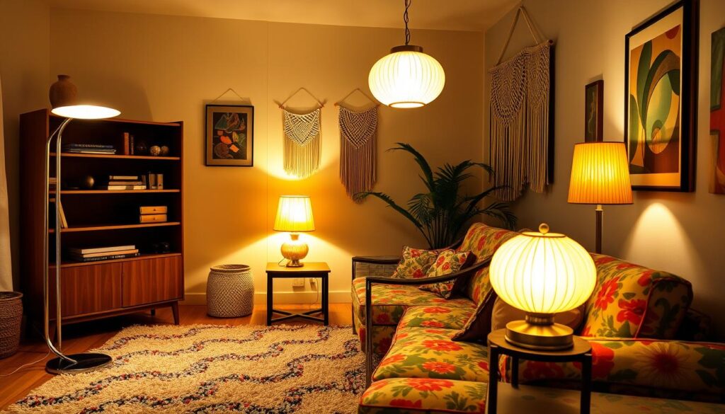 retro home decor lighting